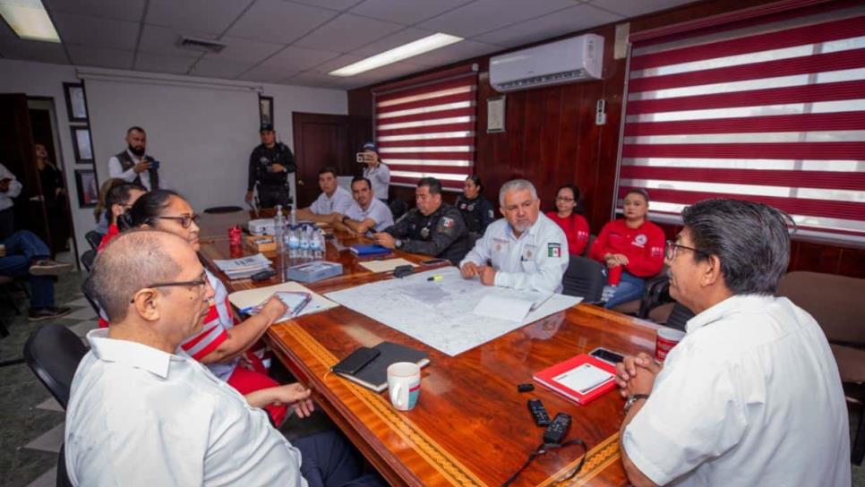 En Guasave se coordinan Protección Civil y la Mesa de la paz para garantizar el derecho al voto