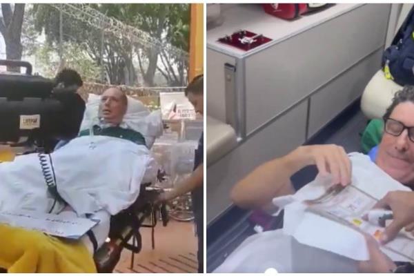 En camilla y hasta en ambulancia; ciudadanos acuden a votar este 2 de junio
