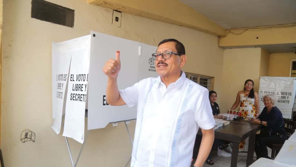 No hay robo de urnas en Sinaloa, votación transcurre tranquila: Secretario de Seguridad