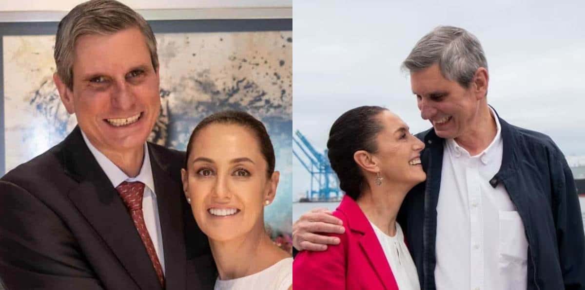 FOTO: Jesús Tarriba y Claudia Sheinbaum.