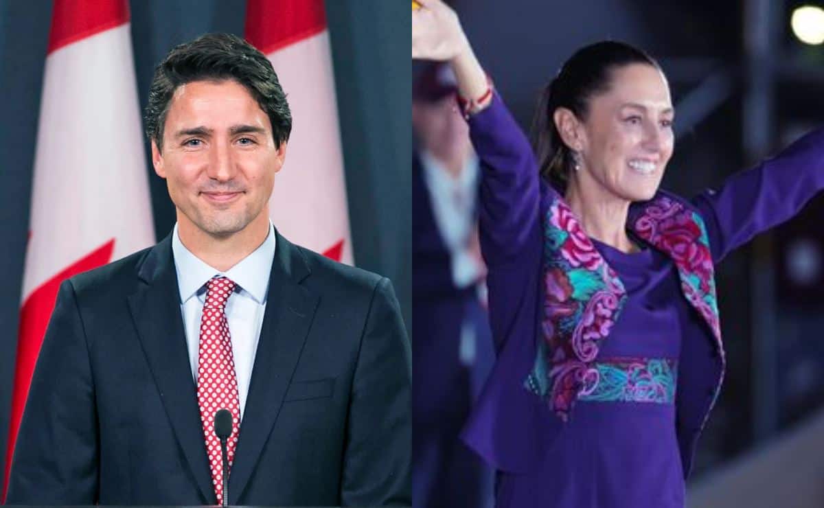 Justin Trudeau felicita a Claudia Sheinbaum por victoria histórica en las elecciones