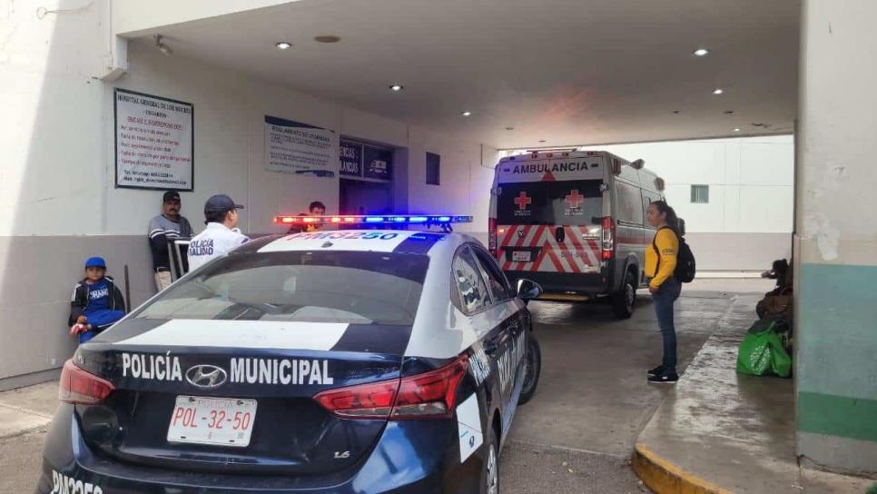 Paciente ataca con unas tijeras a un familiar en el Hospital General de Los Mochis