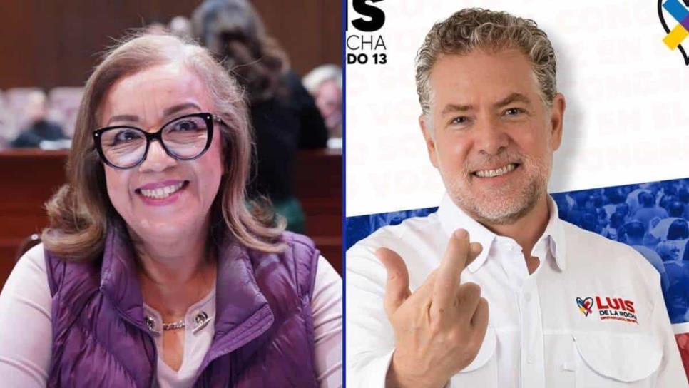 Tras derrota, regresan Luis de la Rocha y Alba Virgen Montes al Congreso