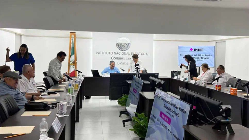 El INE tiene como fecha límite el sábado para entregar resultados. FOTO: Luz Noticias