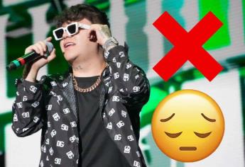 Junior H cancela su gira de conciertos en México, ¿lo amenazaron?  