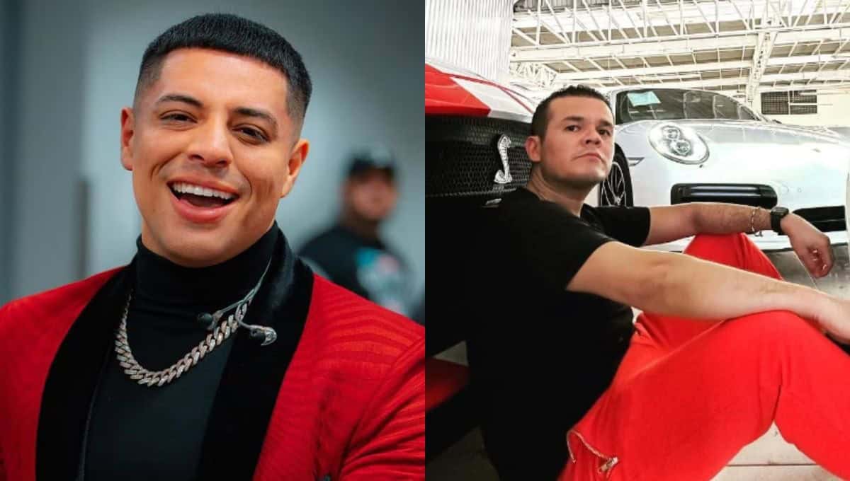 Eduin Caz y «el peinadito» eran muy buenos amigos. FOTO: Internet