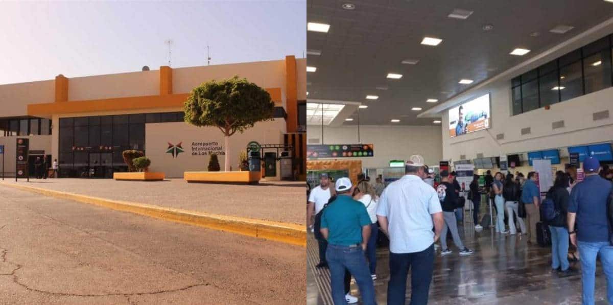 FOTO: Aeropuerto de Los Mochis, Sinaloa.
