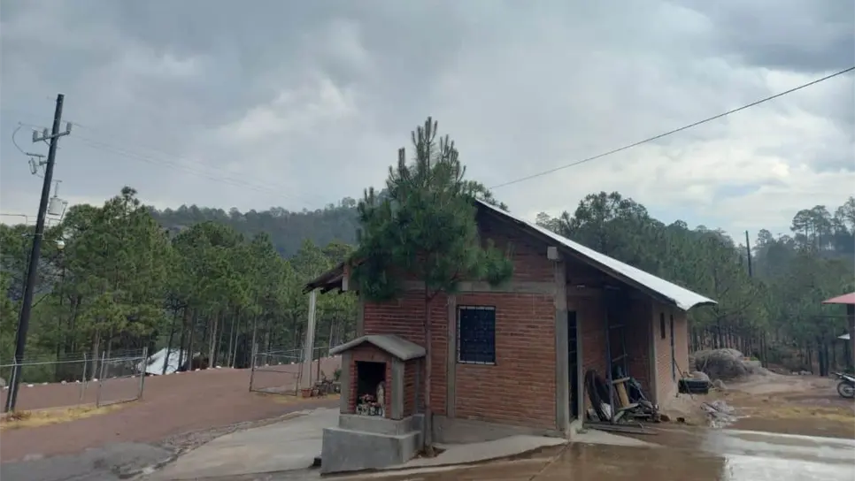 ¡Por fin llueve en Sinaloa! Así luce Santa Gertrudis, Badiraguato 