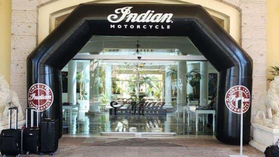 Con 250 motociclistas celebran en Mazatlán 8vo Indian Motorcycle National Ride 