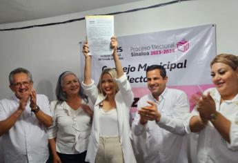 Estrella Palacios hace historia; oficialmente se convierte en la primera mujer alcaldesa electa de Mazatlán