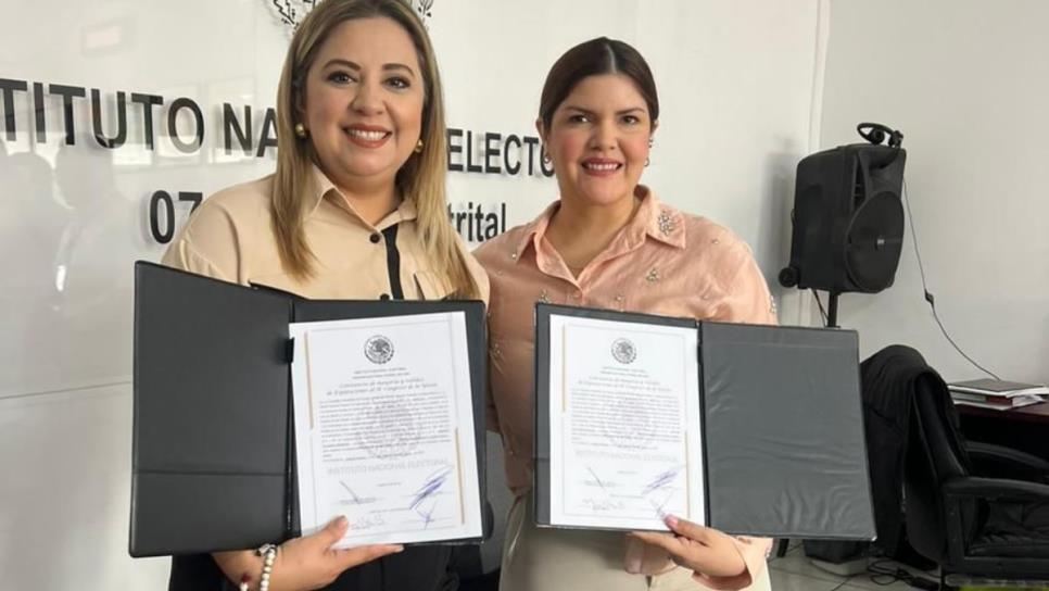 Merary Villegas recibe constancia como diputada federal del distrito 07