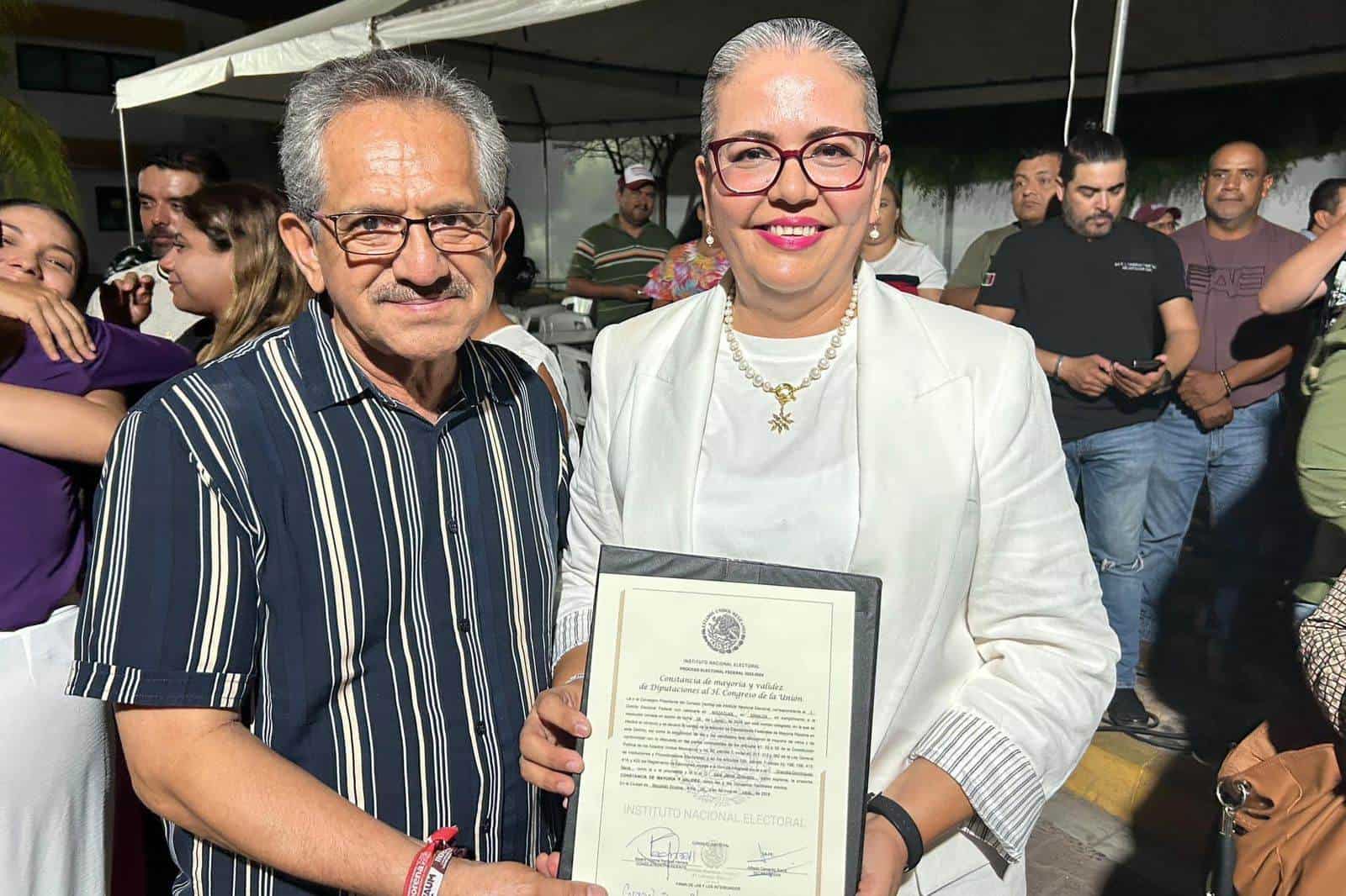 Graciela Domínguez tuvo una victoria aplastante. FOTO: Cortesía