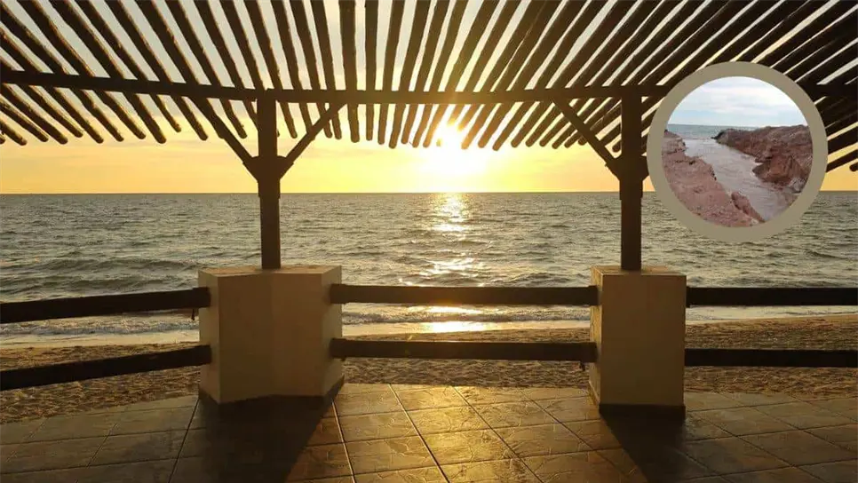 La Playa de Camahuiroa, una de las más hermosas del sur de Sonora. FOTOS: Iván Rodríguez