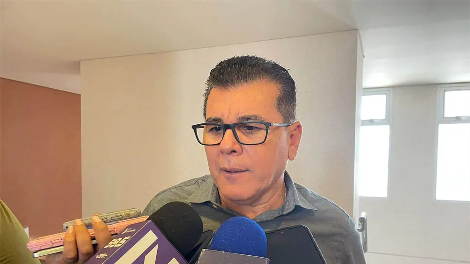 Edgar González promete dejar una economía sana. FOTO: Luz Noticias