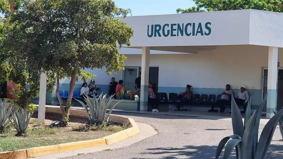 La mujer herida por una bala perdida acudió al hospital general. FOTO: Temática | Luz Noticias.