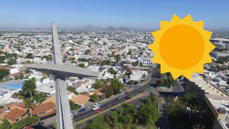 Día soleado y de casi 40°C para Culiacán este lunes, 10 de junio