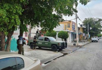 Catean y aseguran un domicilio en el sector Barrancos de Culiacán