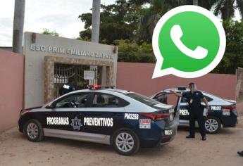 Con grupos de WhatsApp, la Policía de Ahome disminuye robos en escuelas y colonias 