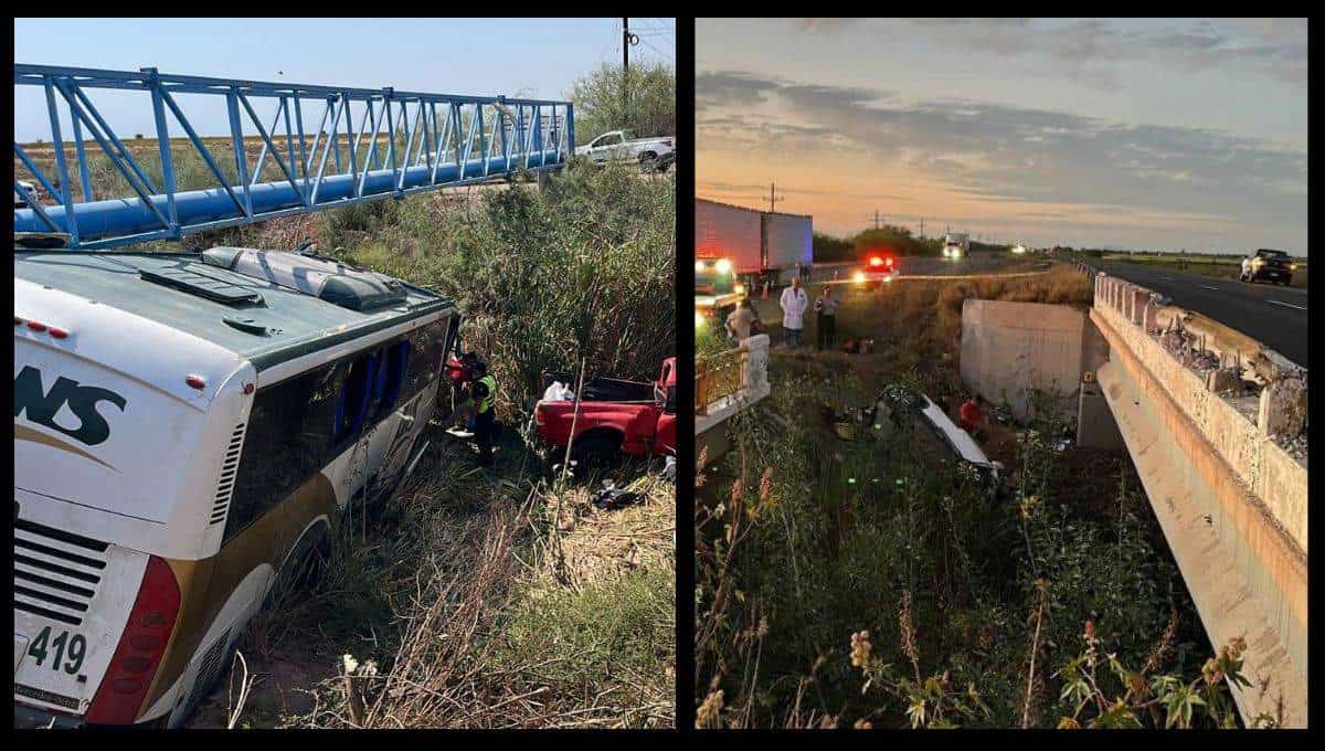 El accidente de la familia y el camionazo.