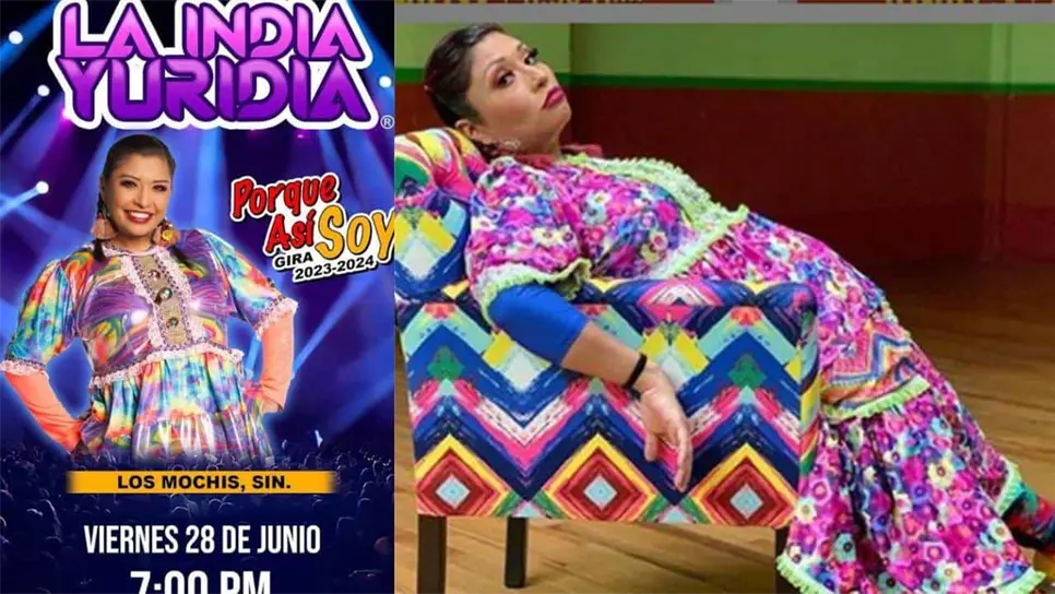 La India Yuridia. | FOTO: Redes de la Youtuber.