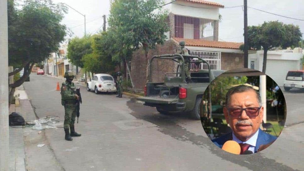 Operativos en Culiacán son Federales; no nos brindan información: Secretario de Seguridad