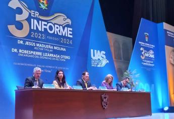 Madueña Molina pagará 2 mdp por participar en Tercer Informe de la UAS