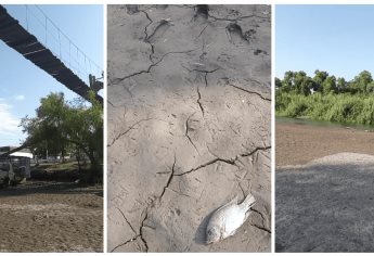 Se seca el río en Sinaloa de Leyva; la sequía azota fuerte a este municipio