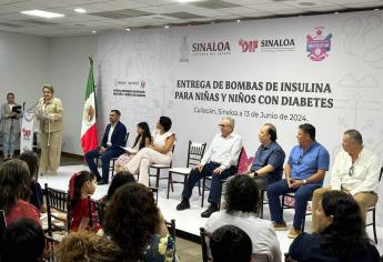 DIF y Gobierno de Sinaloa entrega bombas de insulina para niñas y niños con diabetes 