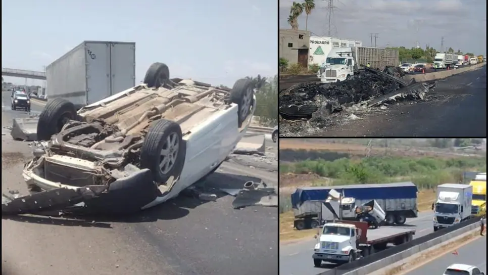 Accidentes en la México 15 provoca caos vial y deja lesionados en Juan José Ríos