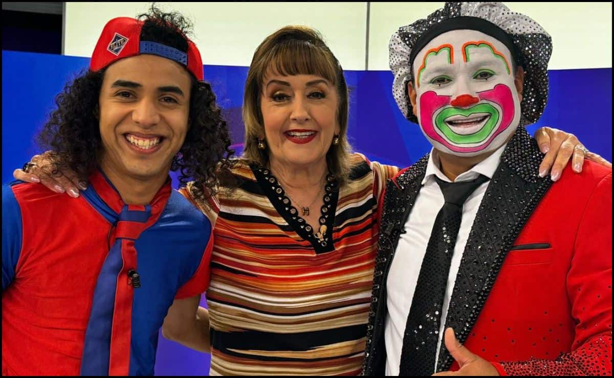 Brincos Dieras le hace el «helicóptero» al camarógrafo del programa de la «Lic. María Julia» | VIDEO 