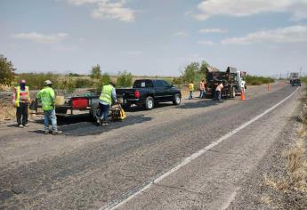 Gobierno del Estado inicia trabajos de rehabilitación de carretera México 15 en El Carrizo