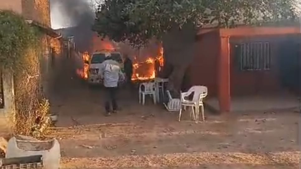 Hombre sufre quemaduras de segundo grado tras incendio en El Carrizo 