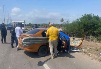 Muere menor de edad en trágico accidente por la carretera a Teacapán, en Escuinapa 