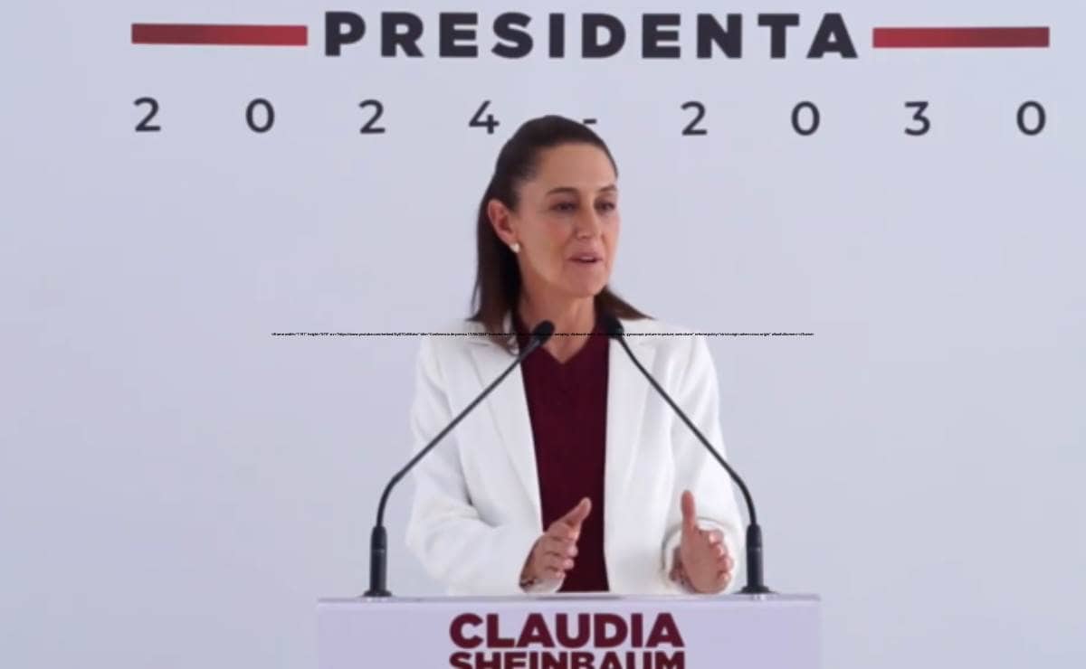 Claudia Sheinbaum presenta resultados de encuesta sobre el desempeño del Poder Judicial