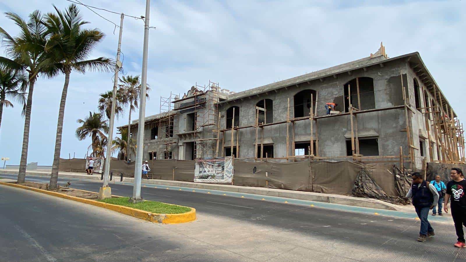 La obra ya se encuentra a un 70 %. FOTO: Luz Noticias