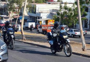 Motociclista se accidenta en el sector La Conquista, en Culiacán