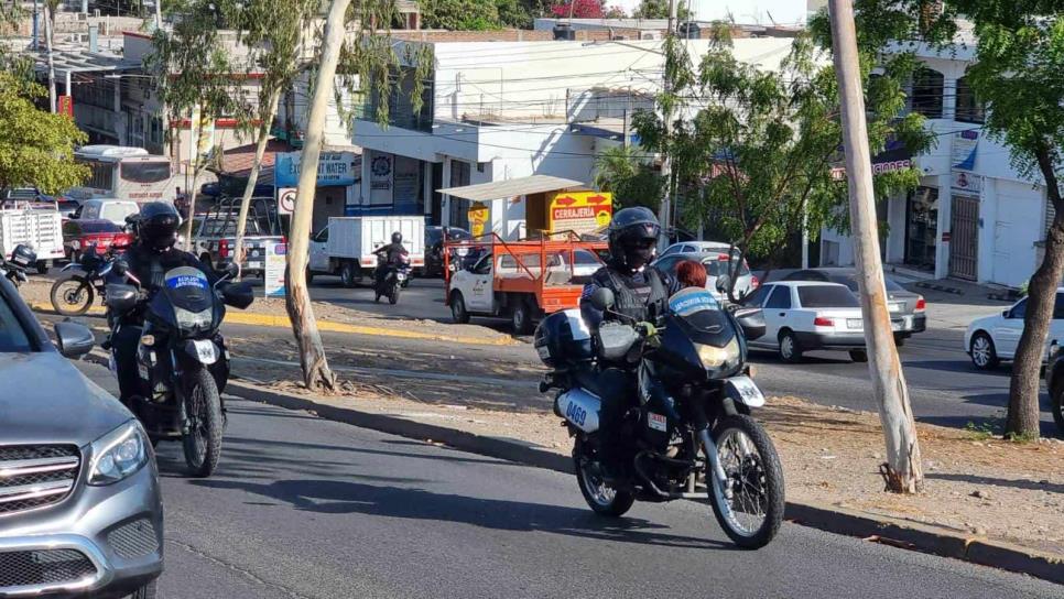 Motociclista se accidenta en el sector La Conquista, en Culiacán