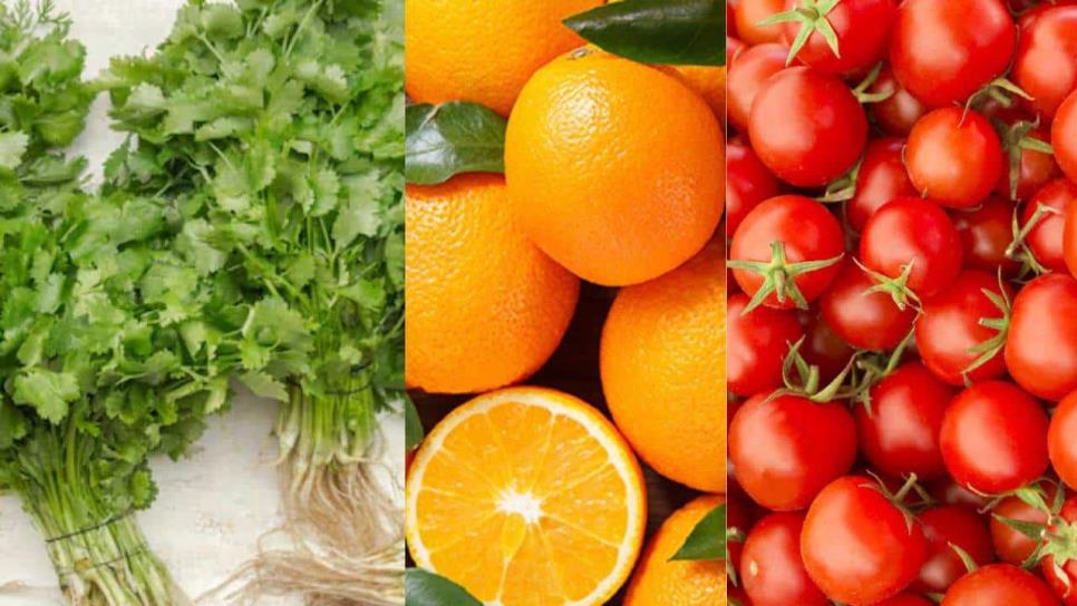 Cilantro, naranja y tomate, ¿qué otros productos se han encarecido por la sequía?