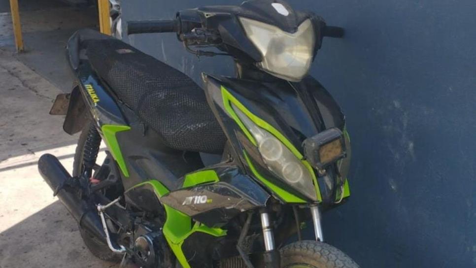 Policía de Ahome frustra robo de motocicleta y arresta al responsable