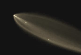 Lanzamiento del Falcon 9 ilumina el cielo del noroeste de México