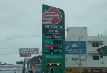 ¡Ya no es la más cara! Bajan los precios de la gasolina en Mazatlán