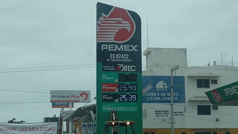 ¡Ya no es la más cara! Bajan los precios de la gasolina en Mazatlán
