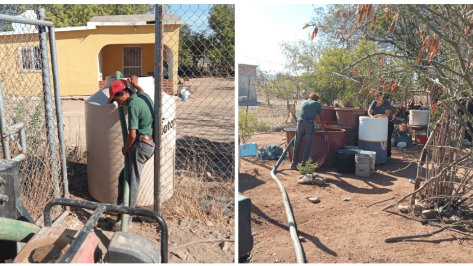 Comunidades de El Fuerte cumplen 15 días sin agua