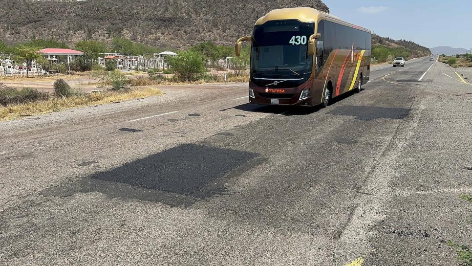 Así quedó la carretera México 15 tras bacheo intenso en el Valle del Carrizo
