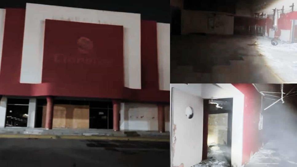 Así se ve el Cinemex de Mazatlán abandonado en donde dicen que una niña asusta | VIDEO