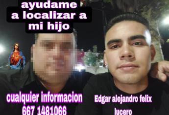 Desaparece hijo de tránsito en Culiacán