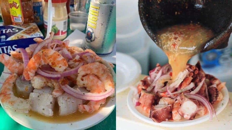 Este es el ceviche de carreta más caro de Mazatlán, ¿Vale la pena? 