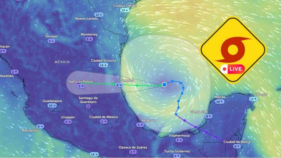 EN VIVO | Así la trayectoria de la Tormenta Tropical «Alberto» este miércoles 19 de junio