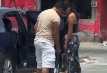 Sujeto golpea a pitbull en Mazatlán; usuarios de redes piden castigo
