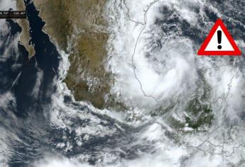 Tormenta tropical traerá lluvias aisladas en Sinaloa, ¿cuánto tocará tierra?